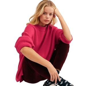 Free People Easy Street Tunic Strawberry Spritz Size Medium